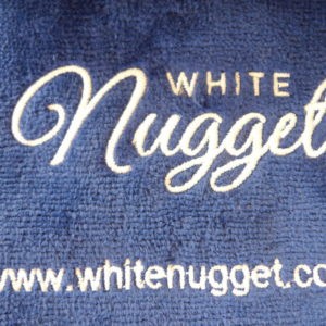 White Nugget Trie-Fold bag towel