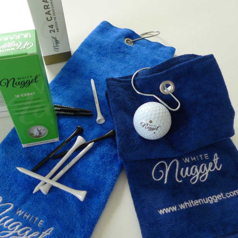 Bag Towel Marine White Nugget Golf