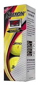 Srixon Z-STAR XV 6 Sleeve_Tour Yellow