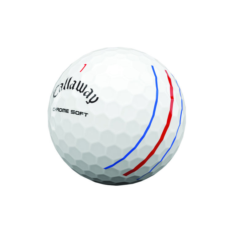 Callaway chrome-soft-triple-track-2020-sleeve chrome-soft-triple-track-2020-quarter-view