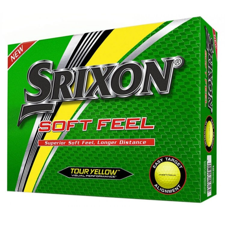 Srixon SOFT-FEEL-BRITE-YELLOW