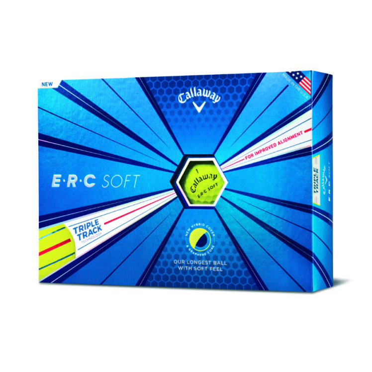 Callaway ERC-soft-2019-12-ball-yellow-box