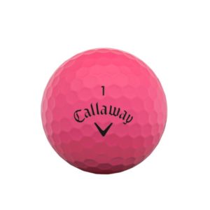 Callaway-Supersoft-Golfball-pink-Matte-Logo-Nummer-2021-800x618px